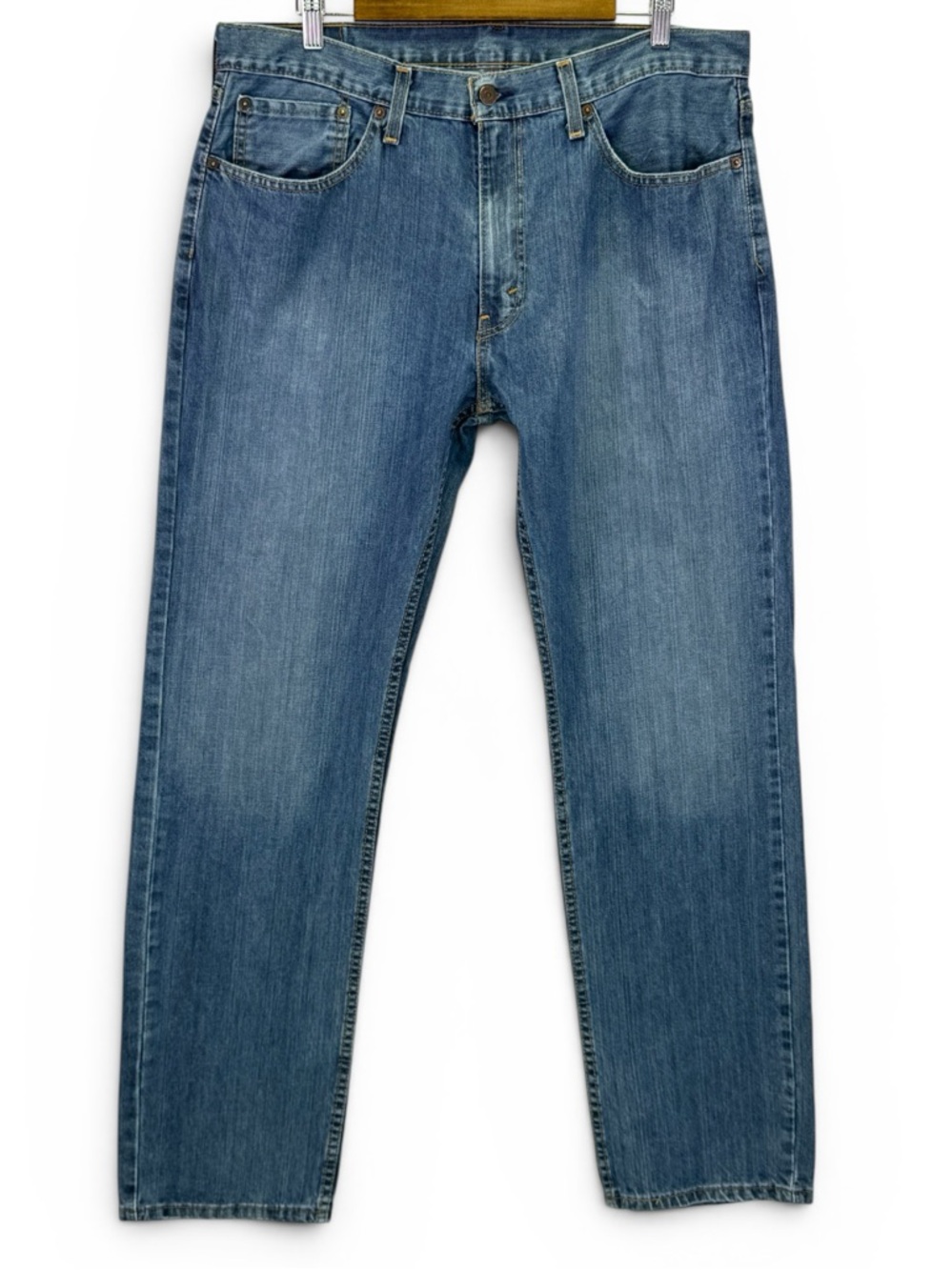 Levi Mens Jeans Relaxed Straight Fit 559 Medium Wash Blue 36X34